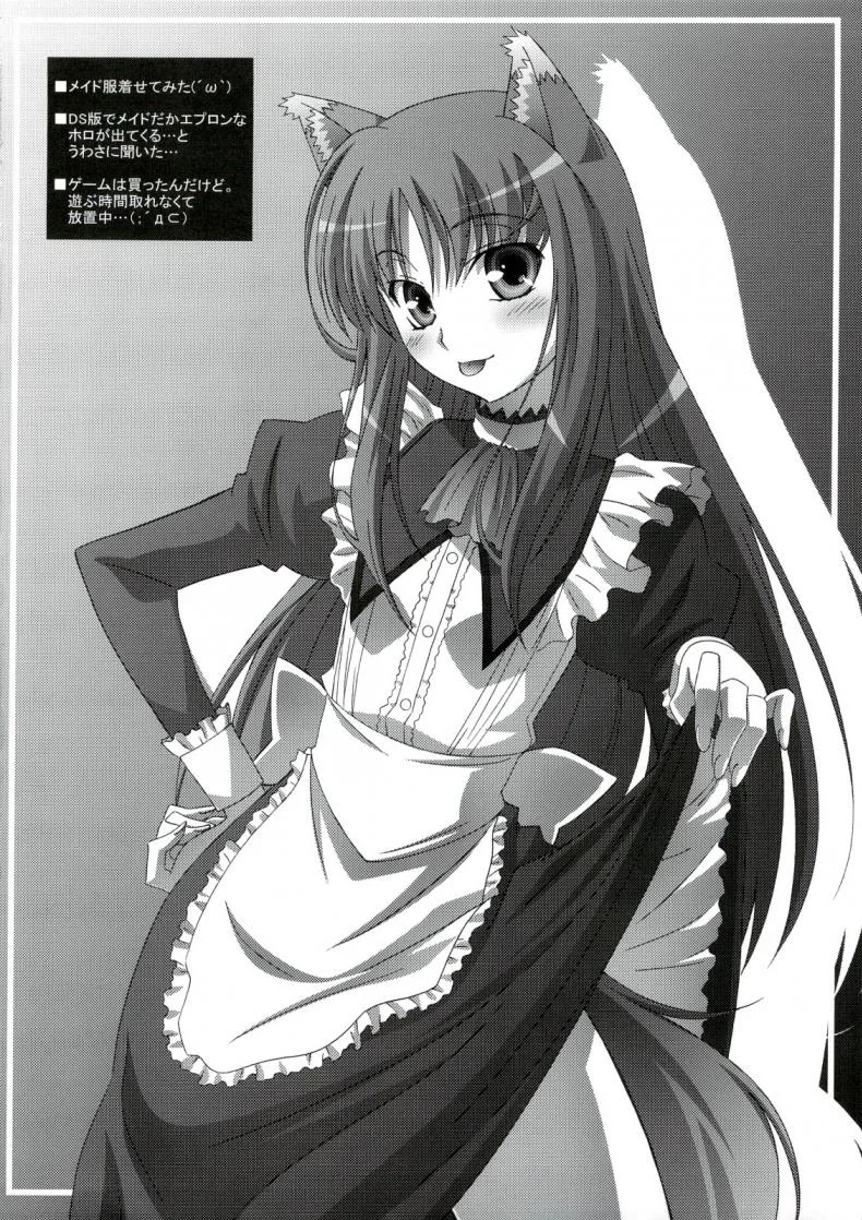 สรรพคุณ เห็ดถั่งเช่า (C74) [Mahirutei (Izumi Mahiru)] Horon Hororon (Ookami to Koushinryou [Spice and Wolf]) หน้า 27