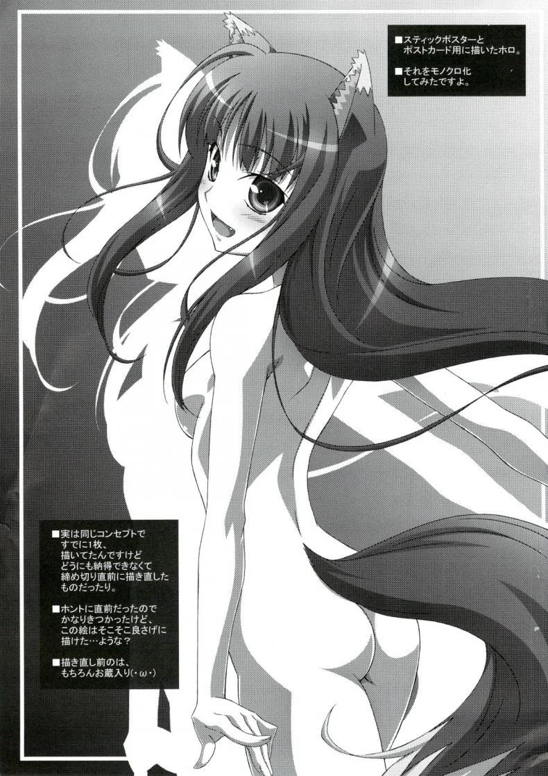 สรรพคุณ เห็ดถั่งเช่า (C74) [Mahirutei (Izumi Mahiru)] Horon Hororon (Ookami to Koushinryou [Spice and Wolf]) หน้า 28