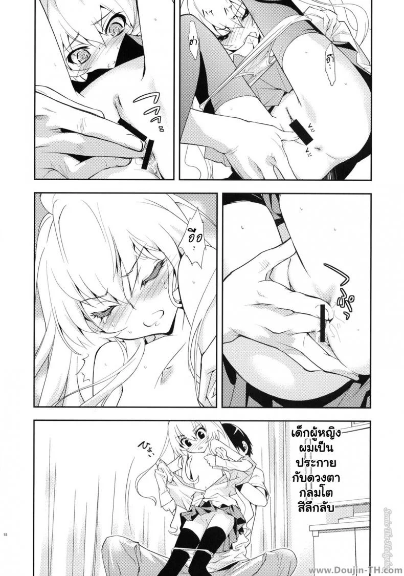 ตุ๊กตาที่น่าลิ้มลอง (C75) [Hapoi-dokoro (Okazaki Takeshi)] One Day -Aruhi- (Toradora!) หน้า 17