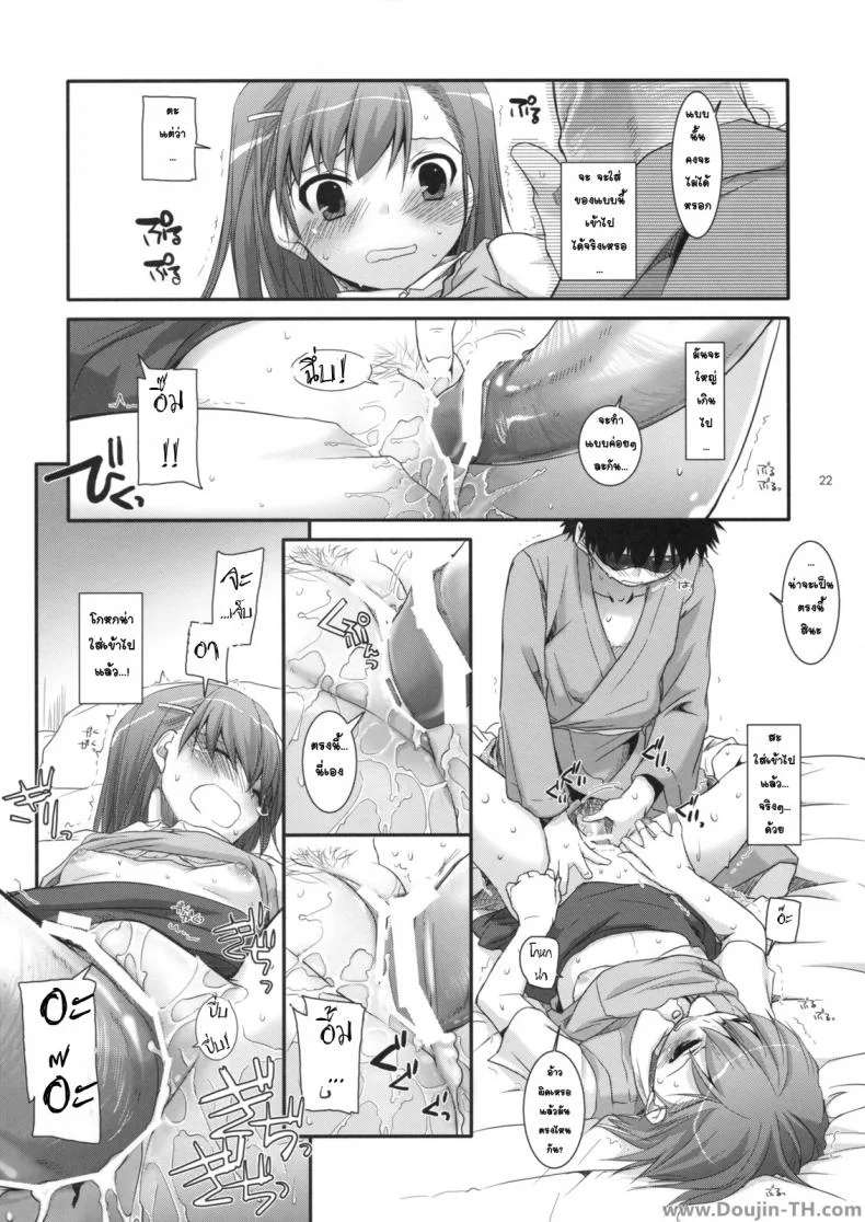 ครั้งแรกในวันเดทแรก (C77) [Digital Lover (Nakajima Yuka)] D.L. action 50 (Toaru Majutsu no Index) หน้า 21