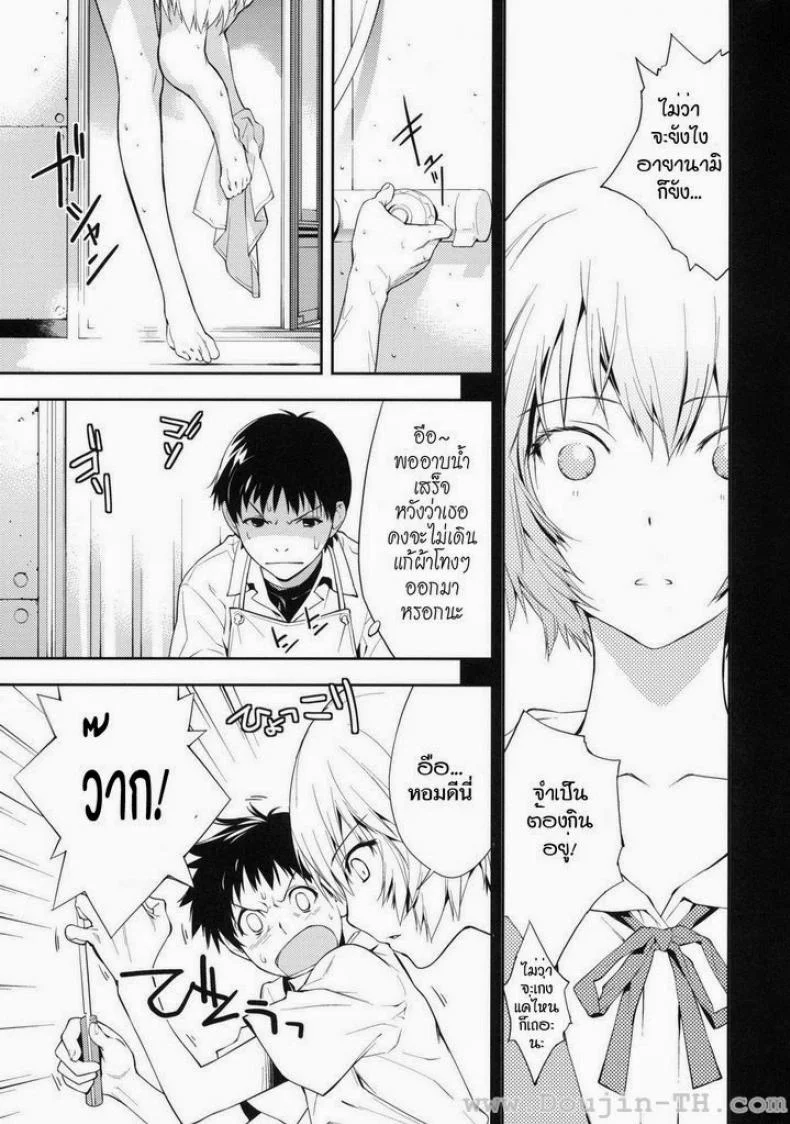 อีวานเกเลียน - นกสีน้ำเงิน (C77) [Hapoi-dokoro (Okazaki Takeshi)] Bluebird (Neon Genesis Evangelion) หน้า 5