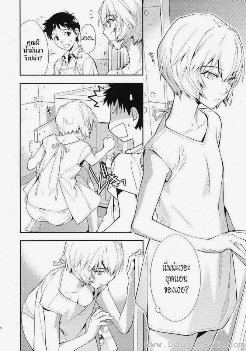 อีวานเกเลียน - นกสีน้ำเงิน (C77) [Hapoi-dokoro (Okazaki Takeshi)] Bluebird (Neon Genesis Evangelion) หน้า 6