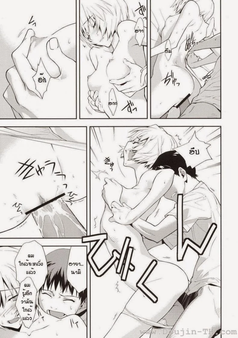 อีวานเกเลียน - นกสีน้ำเงิน (C77) [Hapoi-dokoro (Okazaki Takeshi)] Bluebird (Neon Genesis Evangelion) หน้า 19