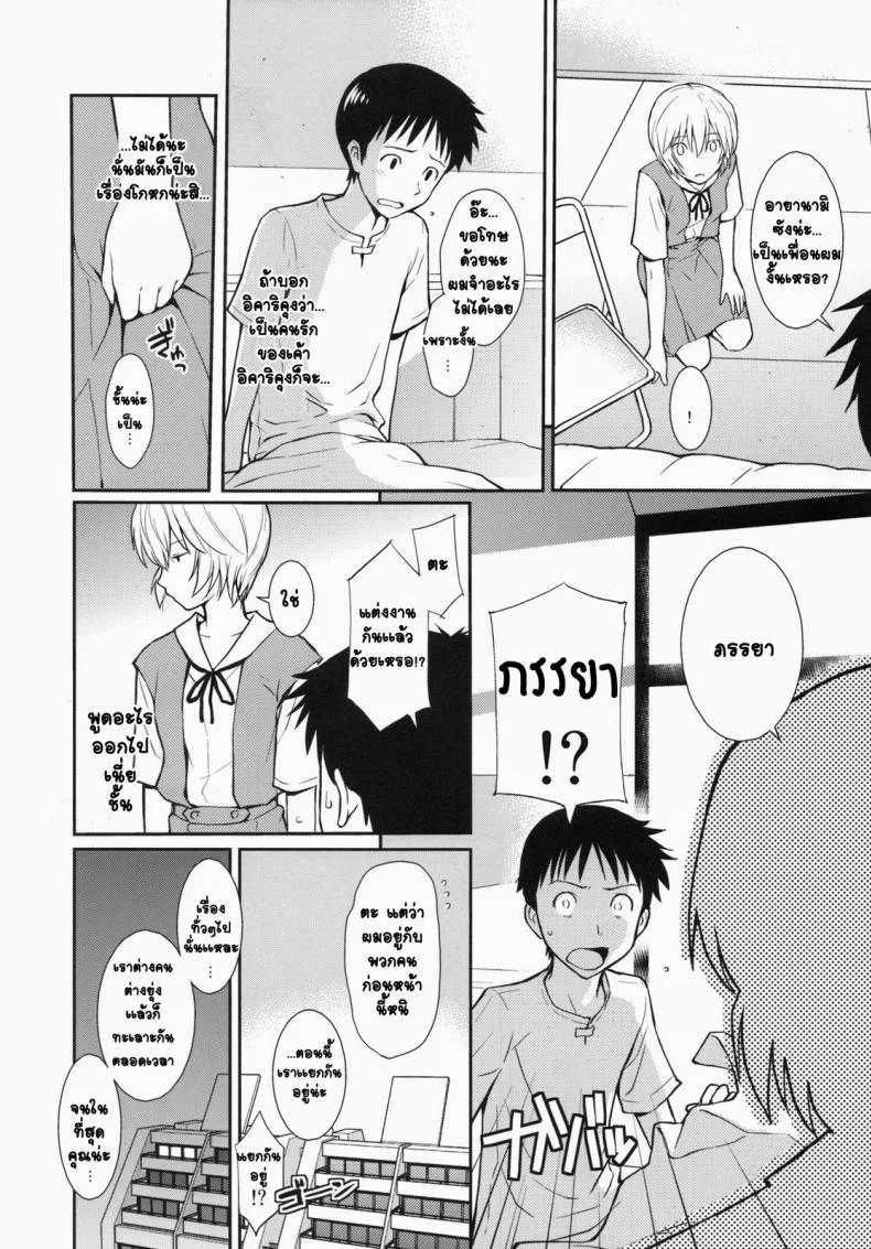 ได้กันตอนความจำเสื่อม (C77) [Homunculus] White Lie (Neon Genesis Evangelion) หน้า 6