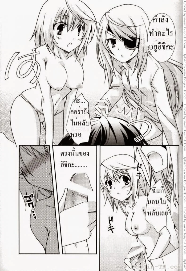 ลอร่าและชาล็อต (C78) [CHAGASHI SAIBAN (Yamabuki Mook)] Koneko de Issho (IS <Infinite Stratos>) หน้า 10
