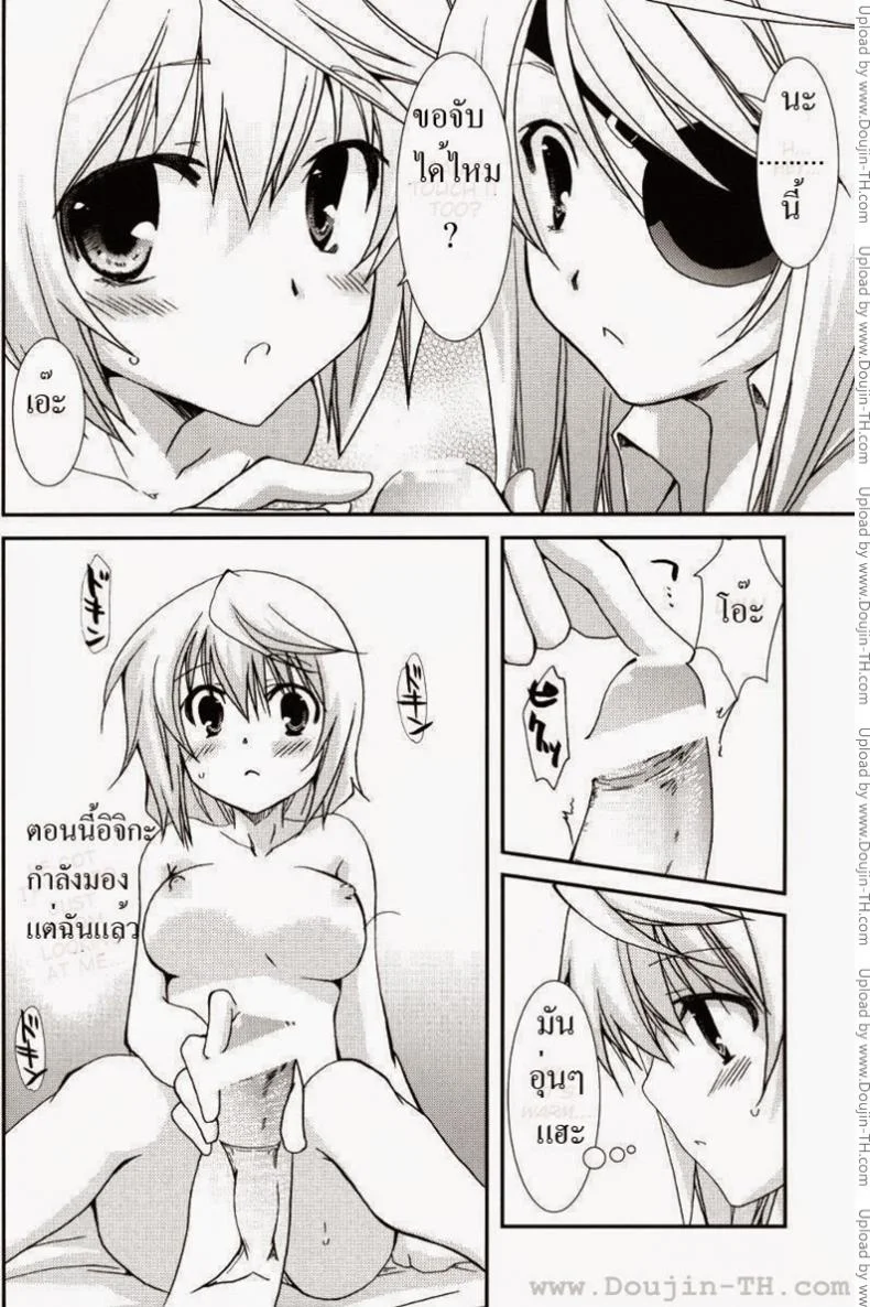 ลอร่าและชาล็อต (C78) [CHAGASHI SAIBAN (Yamabuki Mook)] Koneko de Issho (IS <Infinite Stratos>) หน้า 11