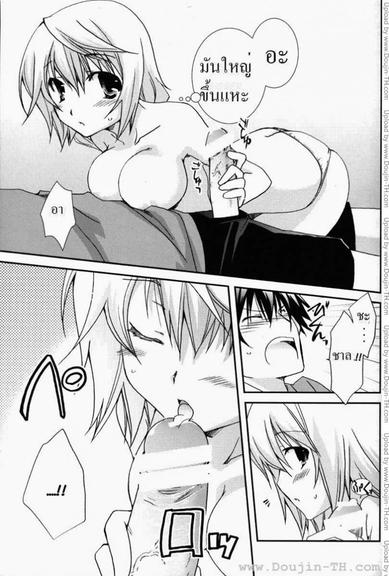 ลอร่าและชาล็อต (C78) [CHAGASHI SAIBAN (Yamabuki Mook)] Koneko de Issho (IS <Infinite Stratos>) หน้า 12