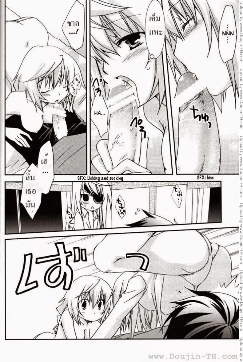 ลอร่าและชาล็อต (C78) [CHAGASHI SAIBAN (Yamabuki Mook)] Koneko de Issho (IS <Infinite Stratos>) หน้า 13