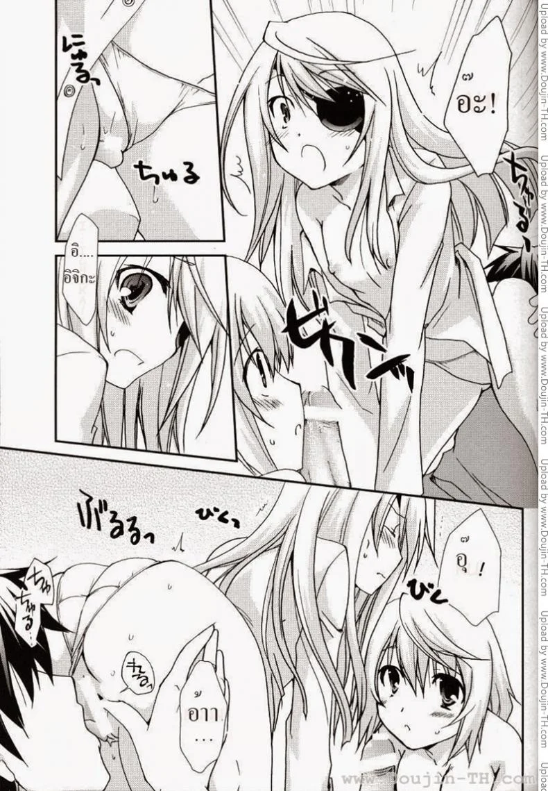 ลอร่าและชาล็อต (C78) [CHAGASHI SAIBAN (Yamabuki Mook)] Koneko de Issho (IS <Infinite Stratos>) หน้า 16