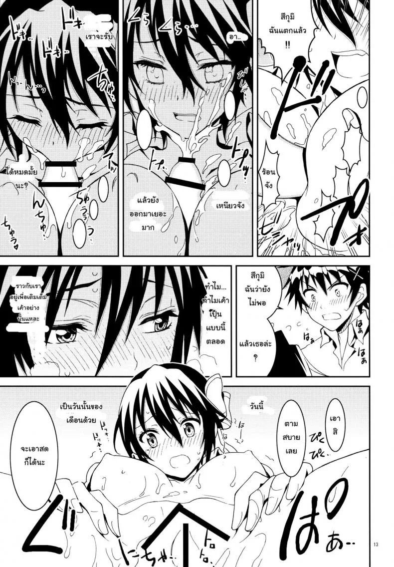 รักลวงป่วนใจ (C84) [Project Harakiri (Kaishaku)] Nisenisekoi (Nisekoi)รักลวงป่วนใจ 3 หน้า 13