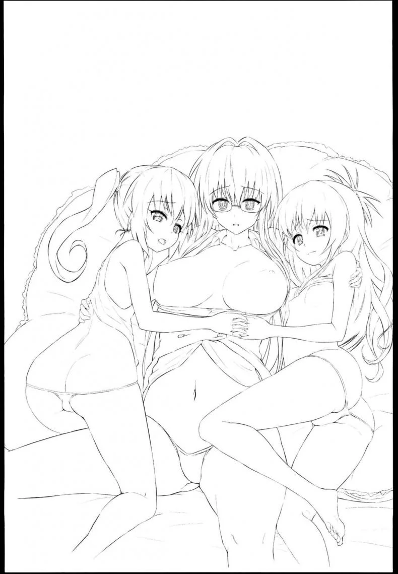 กินแล้วเมา เอาแล้วเพลิน (C85) [Morimiyakan (Morimiya Masayuki)] Docchi to suruno- (To LOVE-Ru) หน้า 19