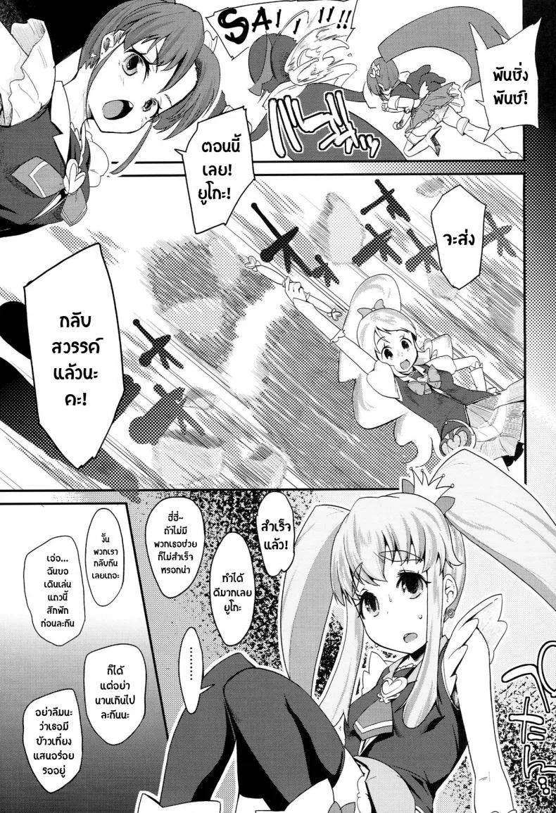 โลกใบใหม่ของพรีเคียว (C86) [Condiment wa Hachibunme (Maeshima Ryou)] Happiness experience (HappinessCharge Precure!) หน้า 6