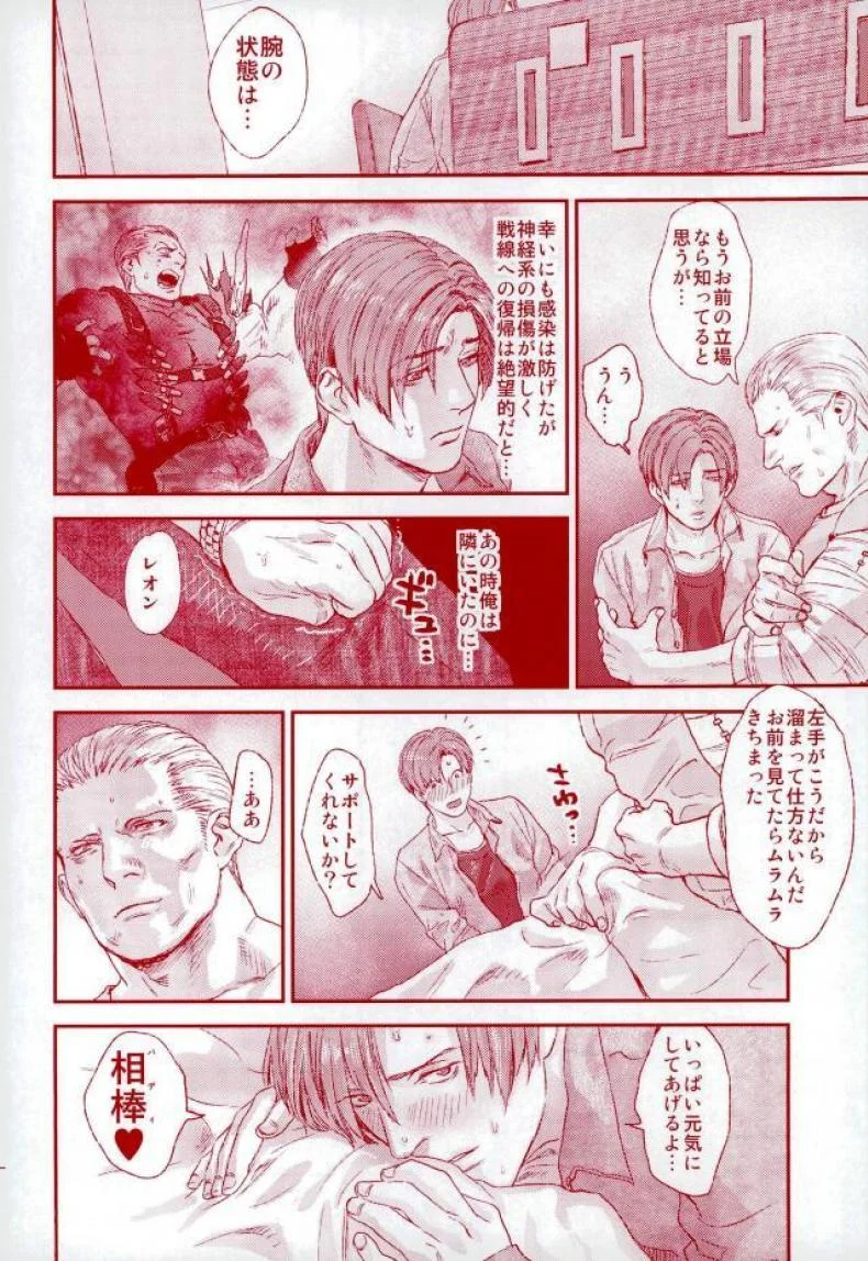 (C87) [FUEGO (Katou Teppei)] HOLD MY HAND (Resident Evil) หน้า 17