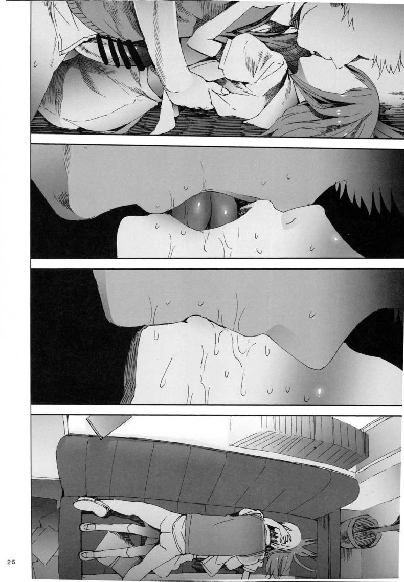 เปลี่ยนมุมเสียว (C87) [TDTK (Kawasaki Tadataka)] WET ON WET หน้า 25
