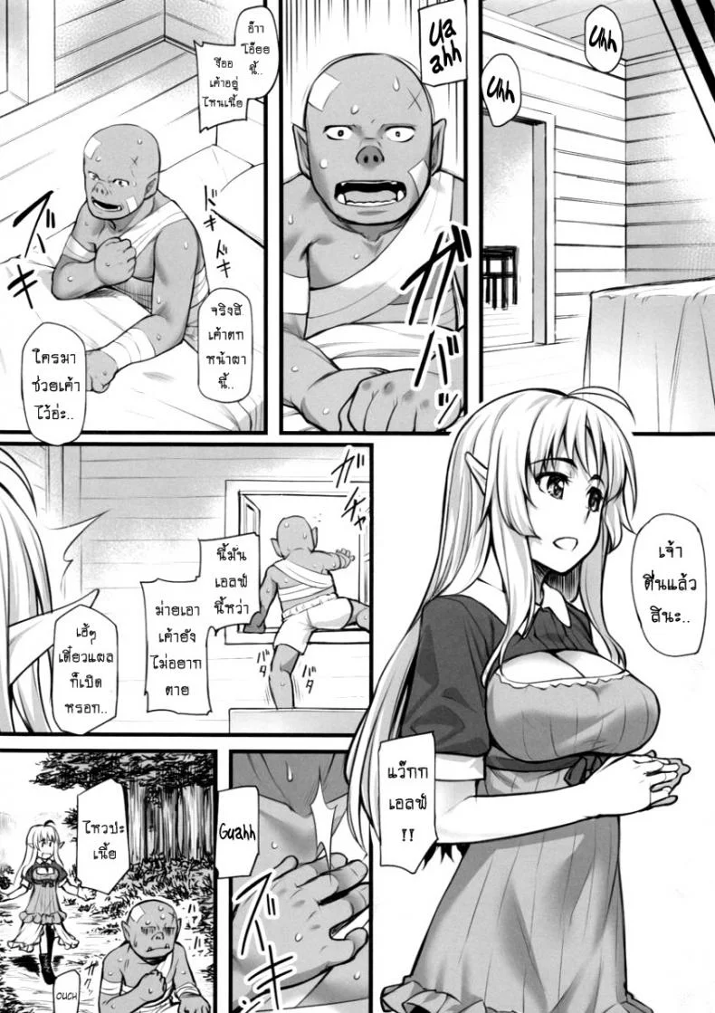ออร์คแบบนี้ก็มีด้วย (C88) [Area14 (Kasei)] Watashi no Orc-san My Mr. Orc หน้า 5