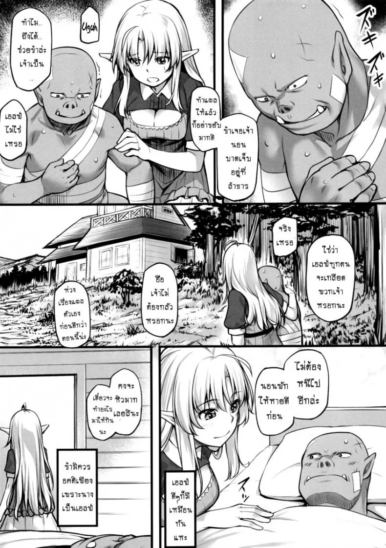 ออร์คแบบนี้ก็มีด้วย (C88) [Area14 (Kasei)] Watashi no Orc-san My Mr. Orc หน้า 6