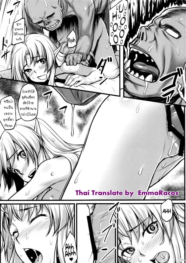 ออร์คแบบนี้ก็มีด้วย (C88) [Area14 (Kasei)] Watashi no Orc-san My Mr. Orc หน้า 14
