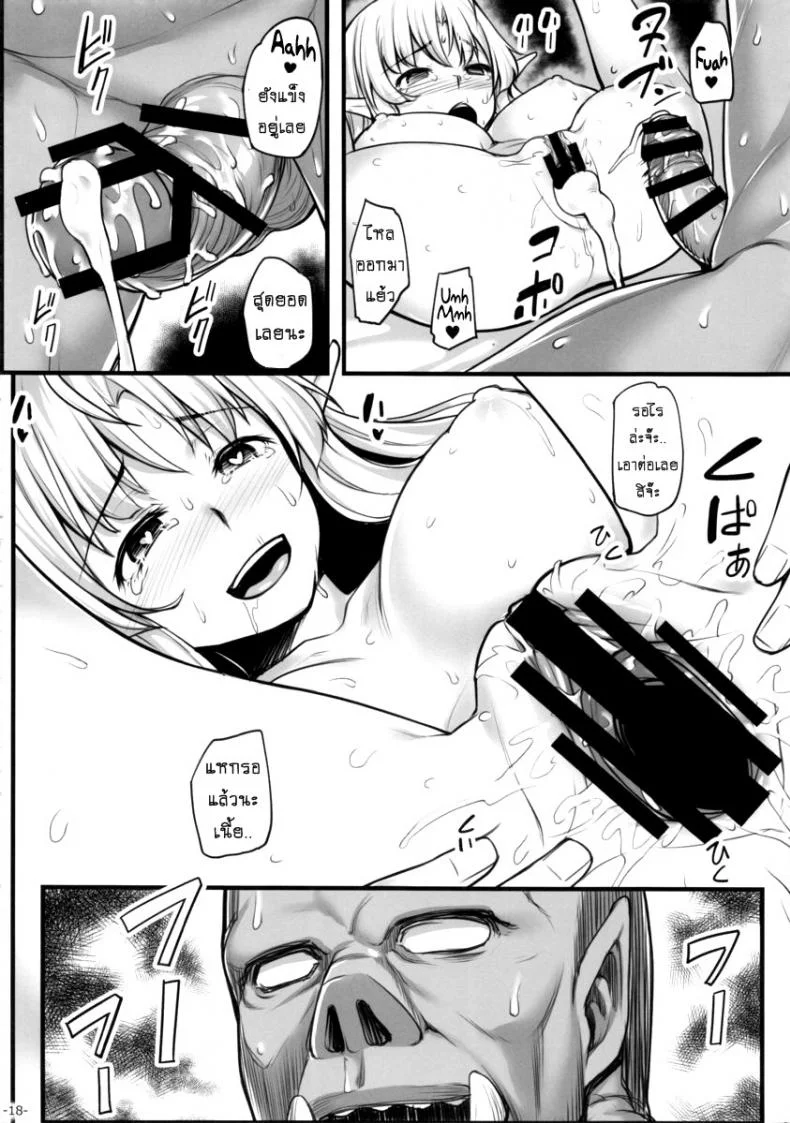 ออร์คแบบนี้ก็มีด้วย (C88) [Area14 (Kasei)] Watashi no Orc-san My Mr. Orc หน้า 19