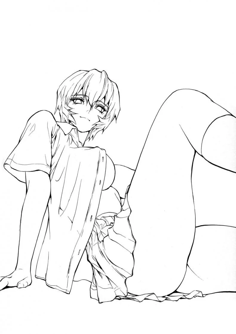 ถ้าคุณเหงา เอาฉันสิคะ (C89) [Human High-Light Film (Shiosaba)] Ayanami α (Neon Genesis Evangelion) หน้า 4