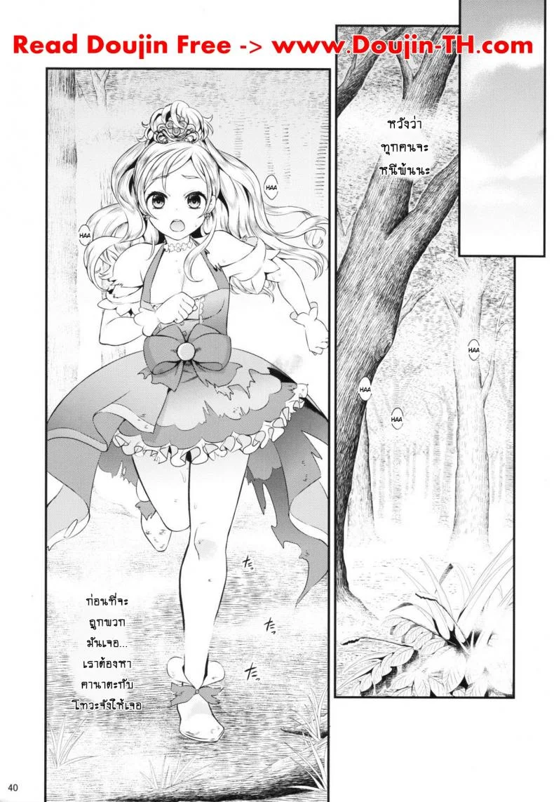 มหัศจรรย์สาวน้อย พริตตี้เคียว (C90) [Yamada Ichizoku (Fukurokouji, Mokyu)] Seidorei Senki (Go! Princess PreCure)มหัศจรรย์สาวน้อย พริตตี้เคียว 1 หน้า 39