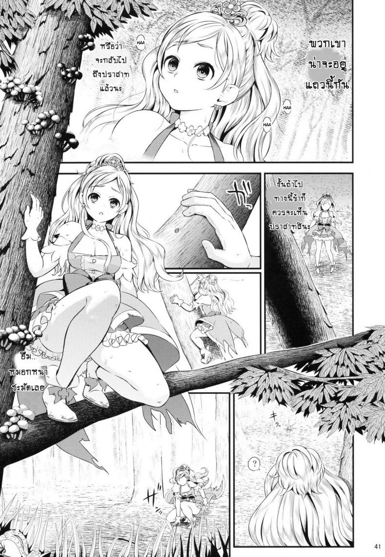 มหัศจรรย์สาวน้อย พริตตี้เคียว (C90) [Yamada Ichizoku (Fukurokouji, Mokyu)] Seidorei Senki (Go! Princess PreCure)มหัศจรรย์สาวน้อย พริตตี้เคียว 1 หน้า 40