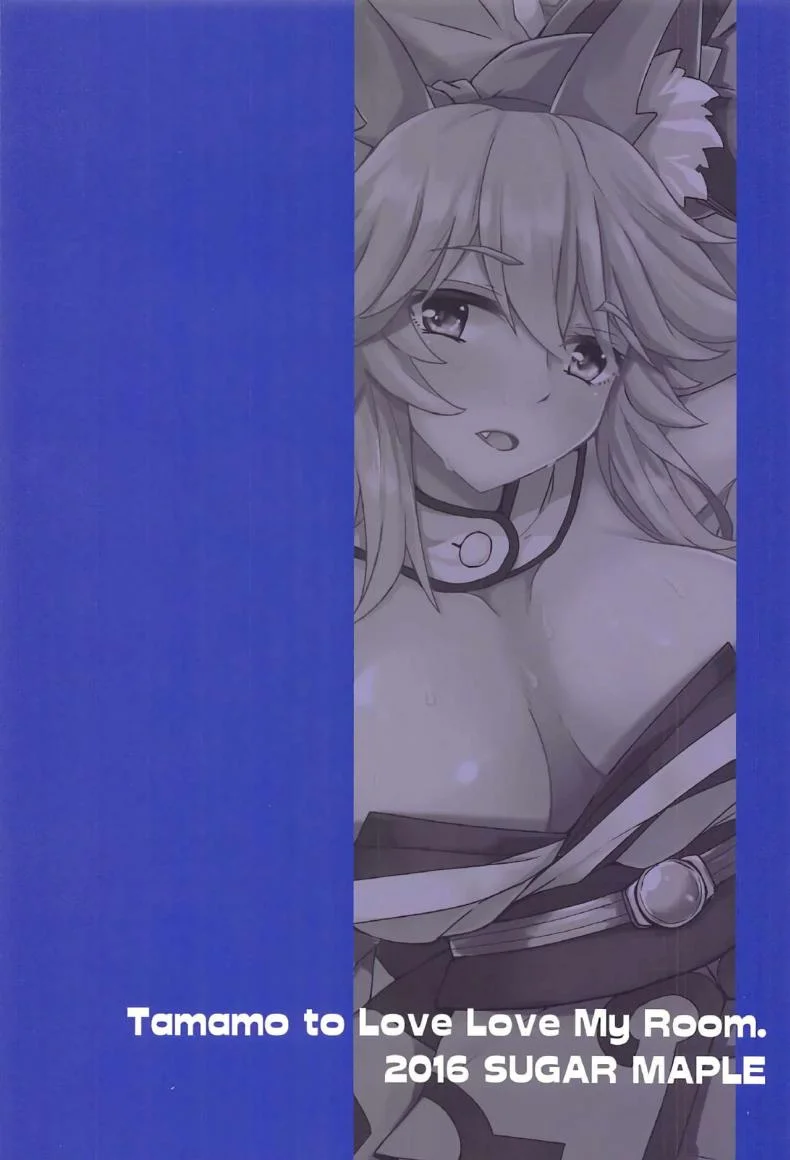 แกล้งนอนอ่อย รอเสียตัว (C91) [SUGAR MAPLE (Yunodon)] Tamamo to Love Love My Room! (Fate/EXTRA) หน้า 23