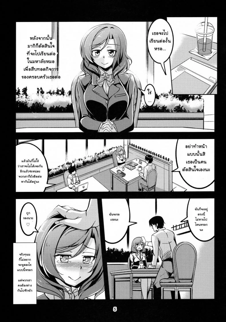 หนังจบ อารมณ์ไม่จบ (C91) [WindArTeam (WindArt)] Koi Hime Love Maki!! 5 (Love Live!) หน้า 6