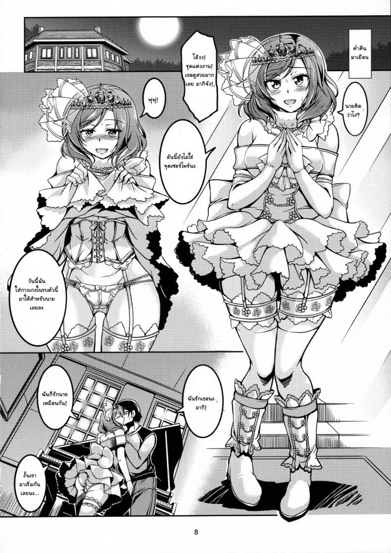 หนังจบ อารมณ์ไม่จบ (C91) [WindArTeam (WindArt)] Koi Hime Love Maki!! 5 (Love Live!) หน้า 9