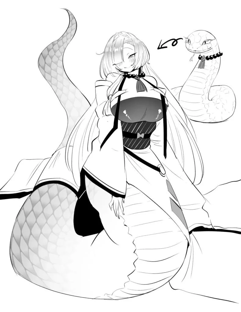 สมดั่งปราถนา[Momofes (Oki Nagomi, Buki)] Hebigamisama ni Miirareteสมดั่งปราถนา 1 หน้า 56