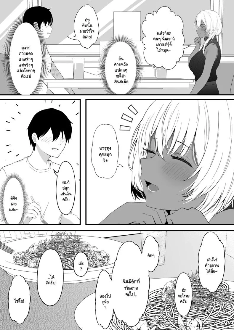 นัดเจอนอกเกมกับสาวแกลโอตาคุ [Nannomaruya (Nannomaru)] Netoge de Shiriatta Kuro Gyaru Kyonyuu wa Sex ga Shitai หน้า 5