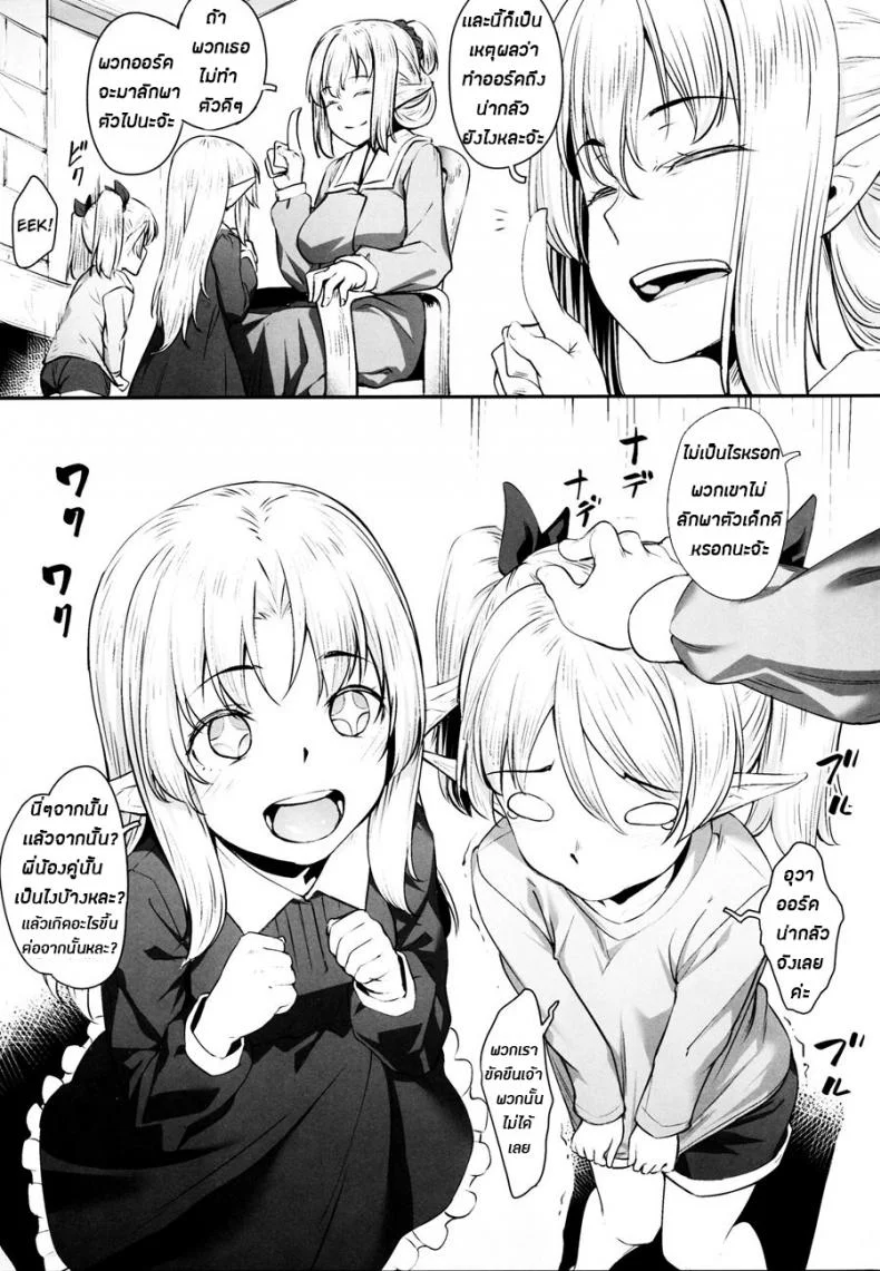 ทาสออร์ค สุขจนตาย (COMIC1☆13) [Area14 (Kasei)] Orc ni Torawareta Elf wa หน้า 25