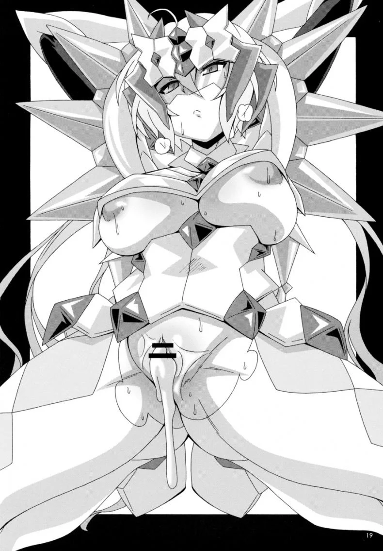 ถูกมัดจับขึง โดนข่มขืน (COMIC1☆6) [Akusei-Shinseibutsu (Nori)] CRYSTAL BREAK (Senki Zesshou Symphogear) หน้า 18