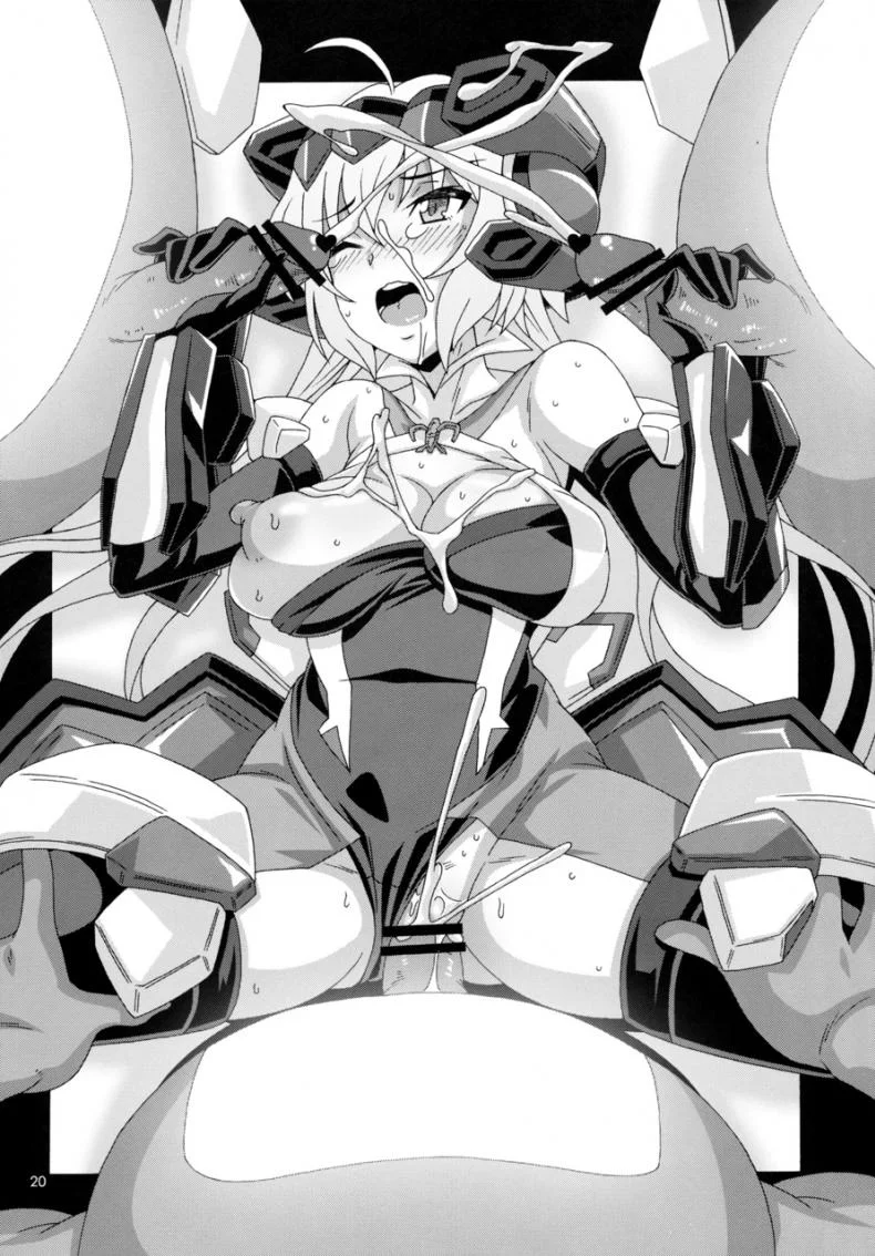 ถูกมัดจับขึง โดนข่มขืน (COMIC1☆6) [Akusei-Shinseibutsu (Nori)] CRYSTAL BREAK (Senki Zesshou Symphogear) หน้า 19