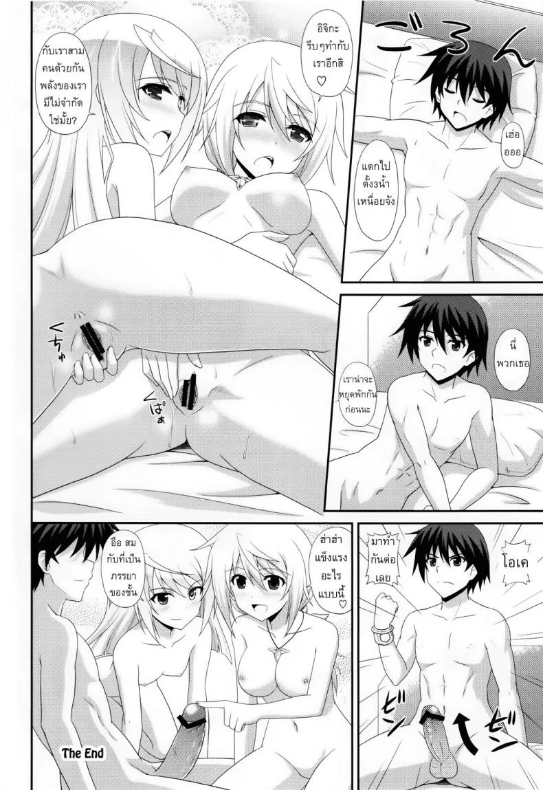 เราสามคนแรงเหลือเฟือ [CROSS-DO (Masakichi)] 1+1+1=∞ (Infinite Stratos) หน้า 23