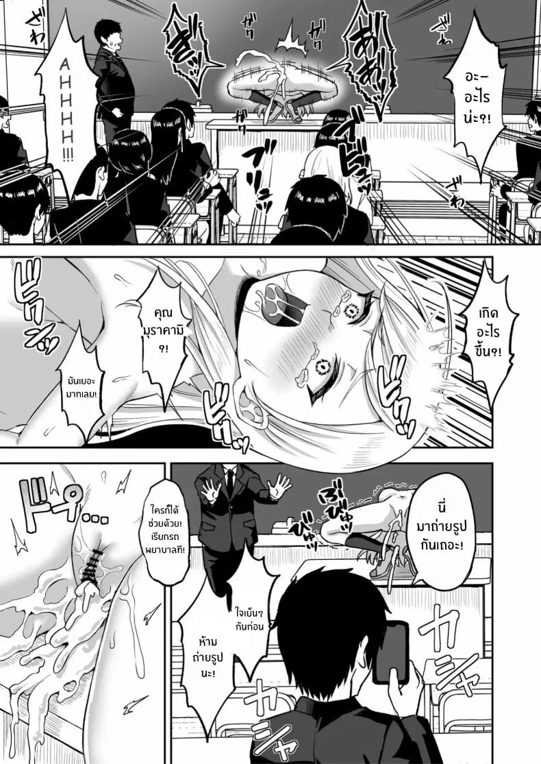 พลังหยุดเวลาเพื่อการเเก้เเค้น[Atsukan Rock (Akosuke)] Jikan Teishi no Chikara o Te ni Ireta Ore wa Yatsu ra ni Fukushuu suru หน้า 7