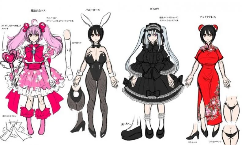 สลับร่างคอสเพลย์ [Amuai Okashi Seisakusho (Matsuzono)] Costume Tengoku ~Shokuba no Kouhai to Irekawatte Kisekae Ningyou ni Sareru Boku~ หน้า 41