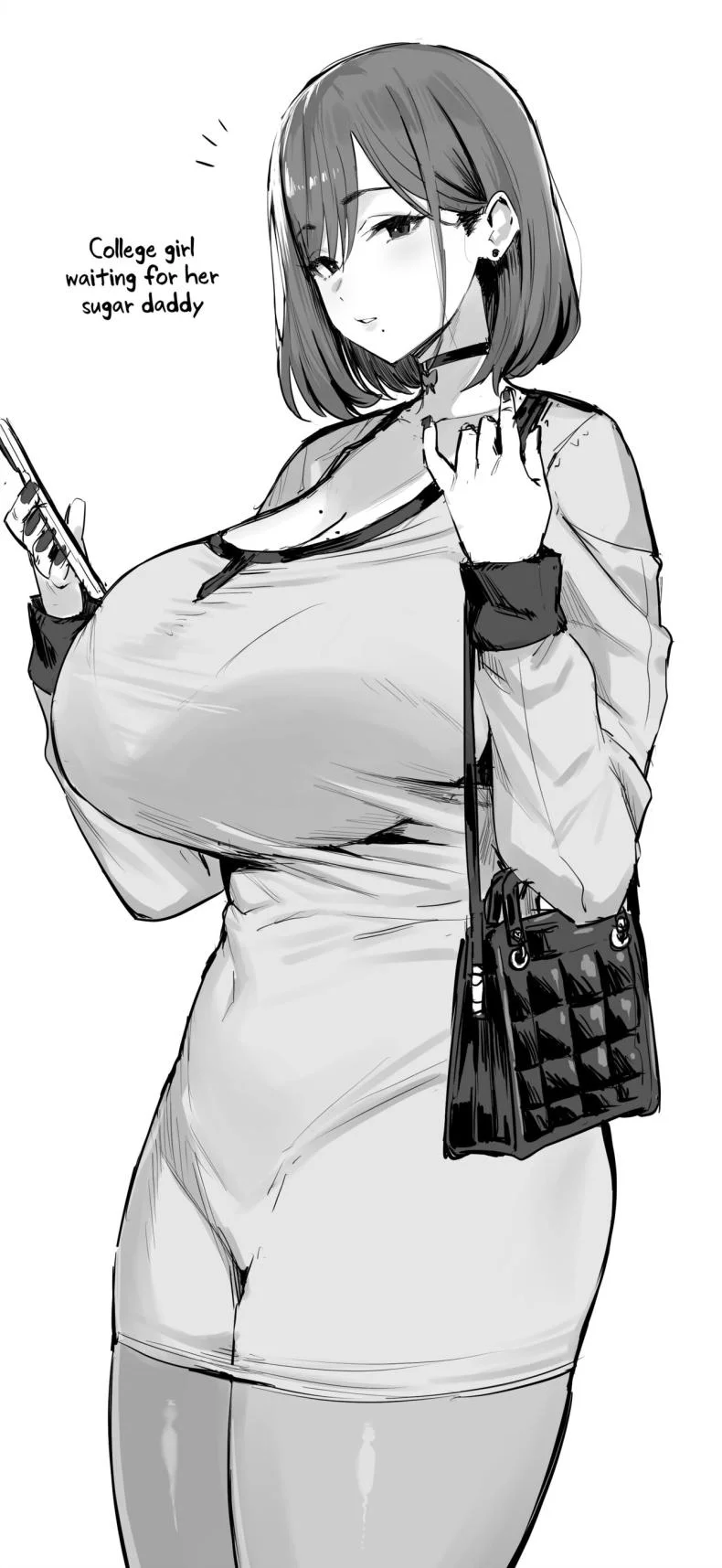 พ่อหวานใจของฉัน[Hotate Chanpon (Hotate-chan)] Papakatsu JD, Ochinpo Yuuryou Bukken o Mitsukeru College Sugar Baby - On the Market for Some Prime Daddy Dick หน้า 49