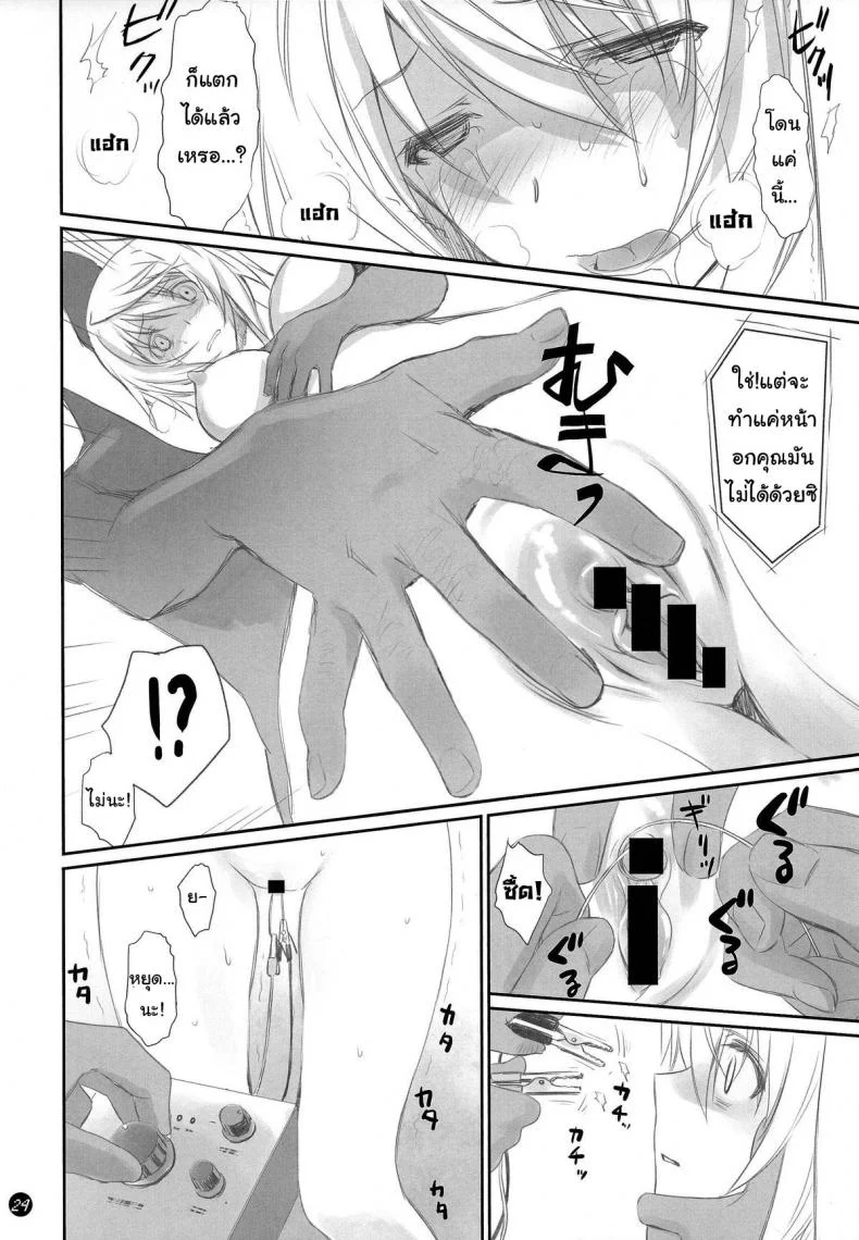 ซื้อเวลาชั่วชีวิต [Bloody Okojo (Akutagawa Manbou)] I Do My Best For You (Infinite Stratos) หน้า 24