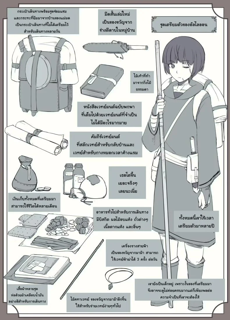คำสาปรักชั่วกาลของแม่มด [yoshiyoshi-ya] Majo no Noroi wa, Eien no Ai no You ni  The Witch's Curse is like Eternal Love หน้า 36