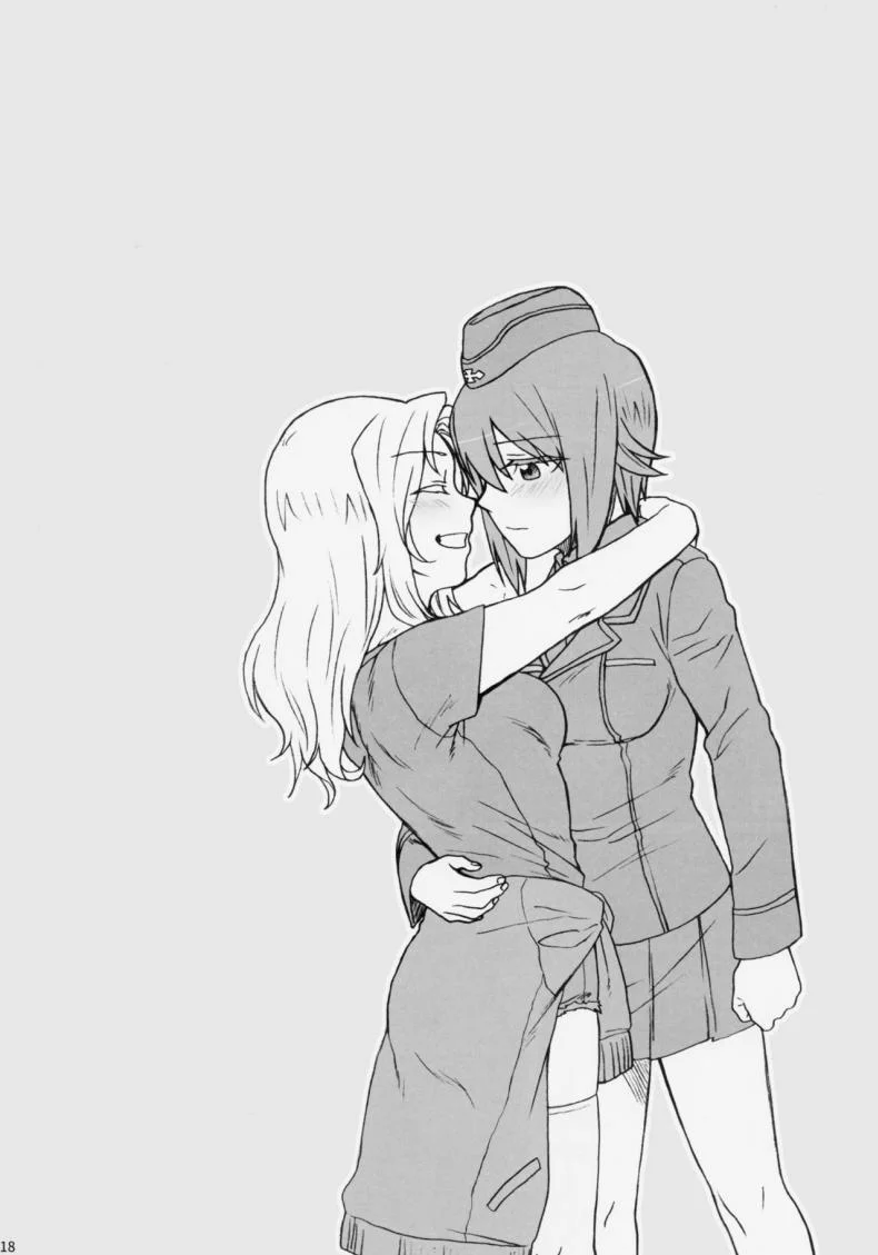 ความสัมพันธ์ของเราสอง [Canary to Tsubame (Hayakawa Torinone, Yuhi)] Go Go Ahead! (Girls und Panzer) หน้า 17