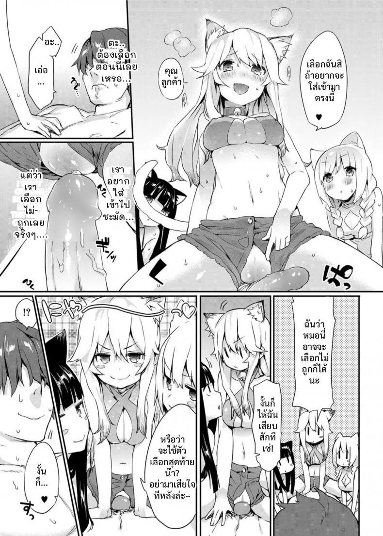 ดีลพิเศษ สำหรับคุณ [Tikisou Takeda] Nyan Nyan Dai Sakusen | Nyan Nyan Operation หน้า 11