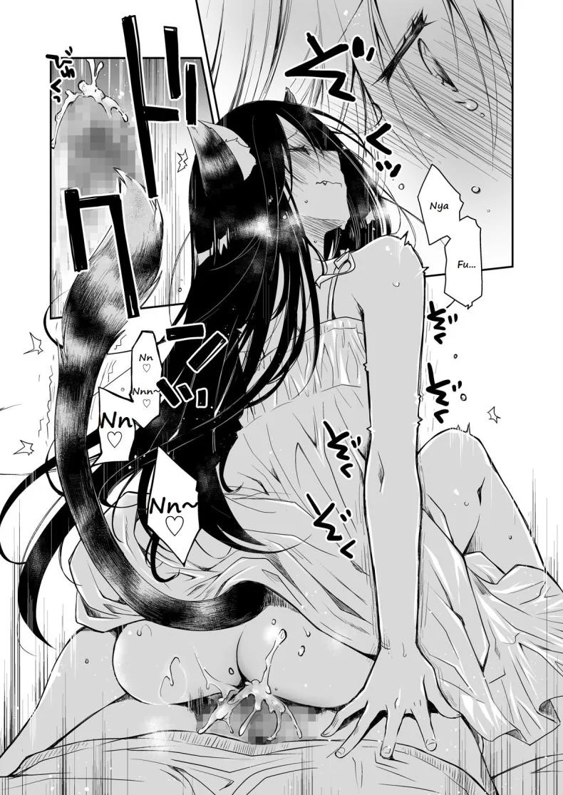 ค่ำคืนของเเมวติดสัด [Ponkotsu Works] Uchi no Neko ga Hatsujouki de Nekasete Kurenai Our Housecat Is In Heat, So Nobody Gets To Sleep หน้า 19