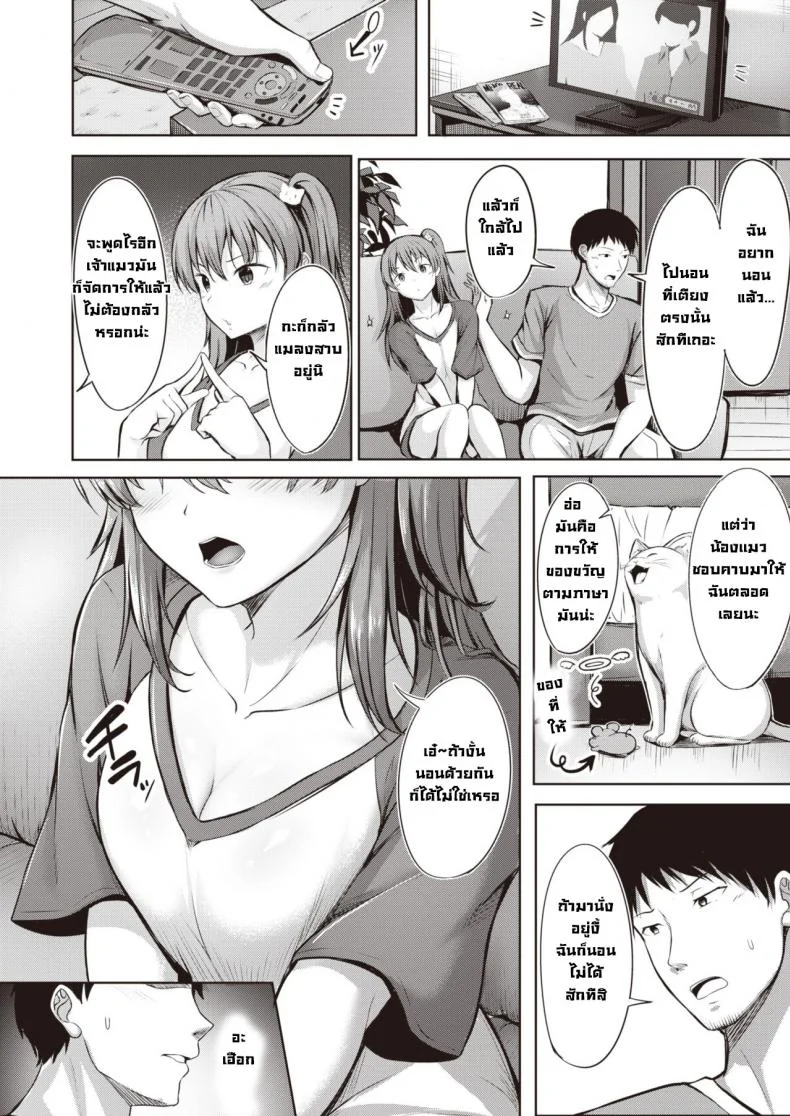 ความเศร้าของแมวที่หนีออกจากบ้าน [Nicoby] Iedeneko Merankorikku หน้า 6