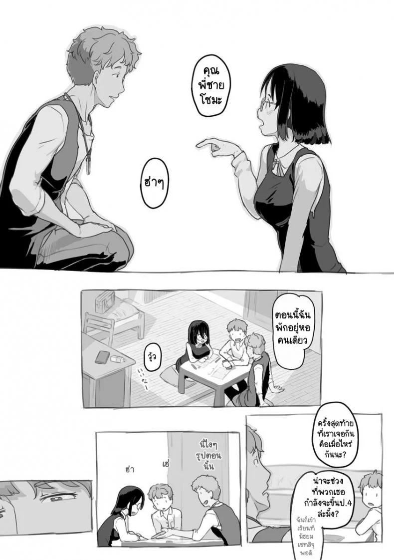 งานพาร์ทไทม์กับคุณพี่ชาย [Nukaji] Aniki to Kanojo no Arbeit หน้า 6