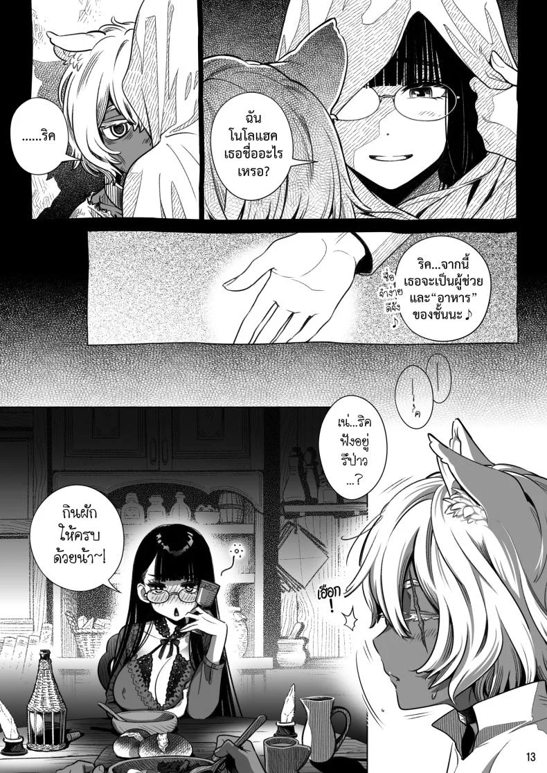 สาวซัคคิวบัสซื้อหนุ่มน้อยหมาป่า (Ootsuka Mahiro) หน้า 13