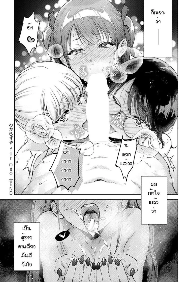 ข้อดีของการเป็นผู้ชายคนเดียว [Yumemi Teer] Wakarasuya for me หน้า 24