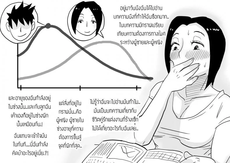 หม่าม๊าเหนื่อยหน่อยนะ มีแค่หม่าม๊าที่ช่วยผมได้ [Haitoku Sensei] Ano! Okaa-san no Shousai! Koto no Hajimari Hen + Omake | Oh! Mother's Particulars! The Beginning หน้า 24