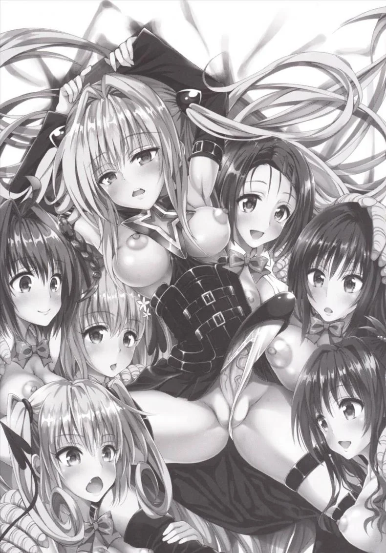 น้ำเลี้ยงเปลี่ยนหมู่สาว Harem Keikaku Darkness Escape Is Impossible ~Bousou Suru Futanari Yami~ [To Love-Ru Darkness] หน้า 4