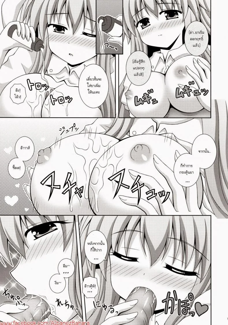 พยาบาลหูกระต่าย (HARUCC17) [I'm (Nagana Sayui)] Udonge Ganbarimasu (Touhou Project) หน้า 8