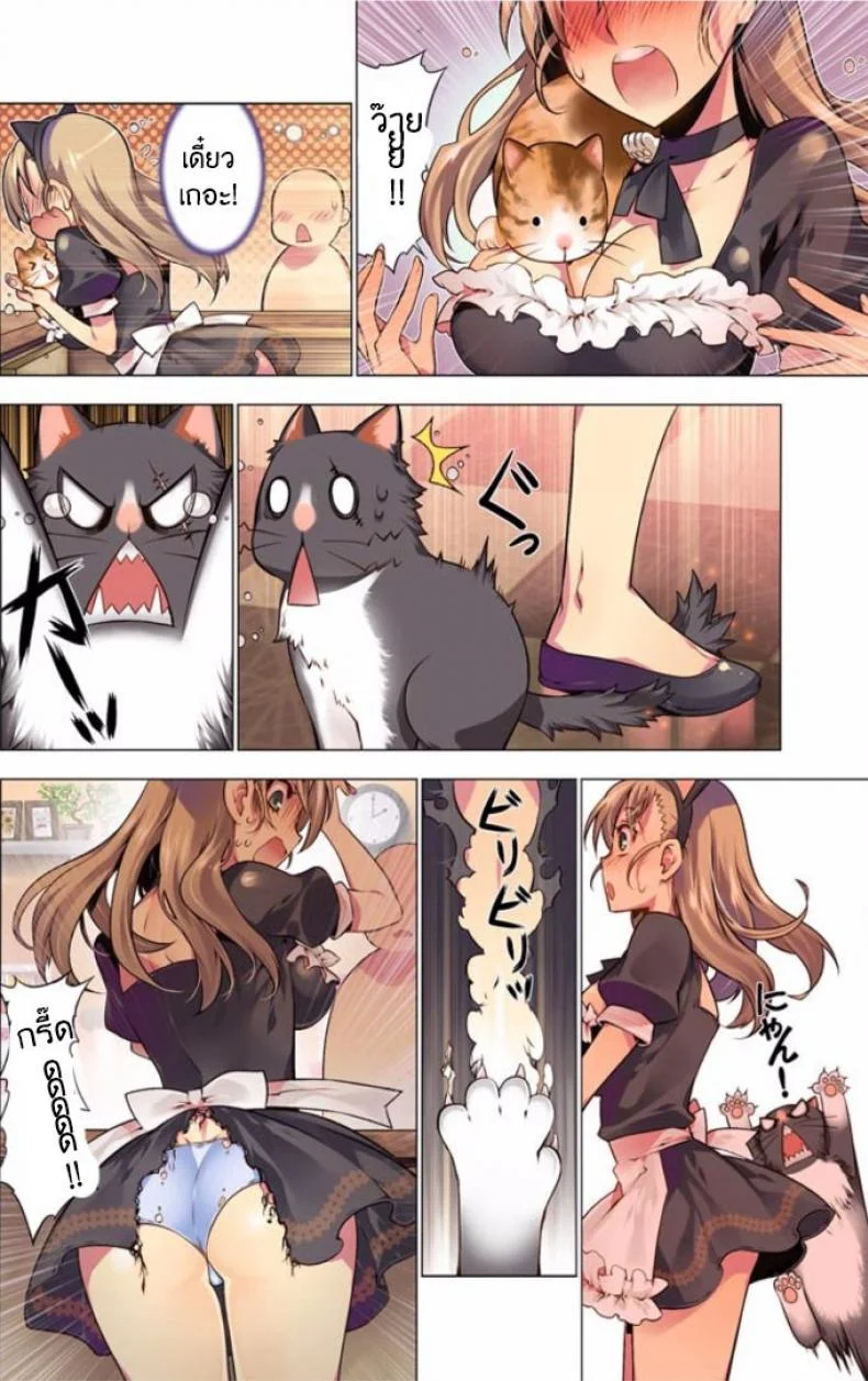 แมวคาเฟ่รุมทิ้งสาว [HB] Oh! Komarino!! 4 หน้า 4